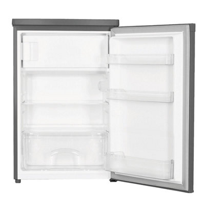 Igenix IG155X Freestanding Under Counter Fridge, 95 Litre, 55 cm Wide, Inox