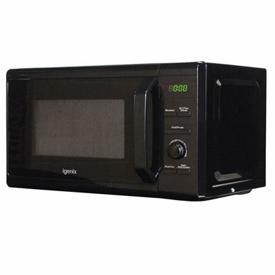 Igenix IG2097 Digital Microwave, 8 Auto Cooking Programmes, Black