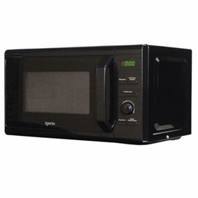 Igenix IG2097 Digital Microwave, 8 Auto Cooking Programmes, Black