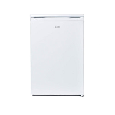 Igenix IG255W Freestanding Under Counter Larder Fridge, 136 Litre, White DIY at B&Q