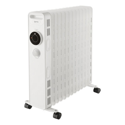 Igenix IG2625, Oil Filled Radiator Heater, 2.5kW/2500 W, Safety Cut Off |  DIY at Bu0026Q