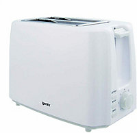 Igenix IG3011, 2 Slice Toaster, Defrost & Reheat Function, 750W, White