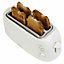 Igenix IG3020, 4 Slice Toaster, Removable Crumb Tray, White