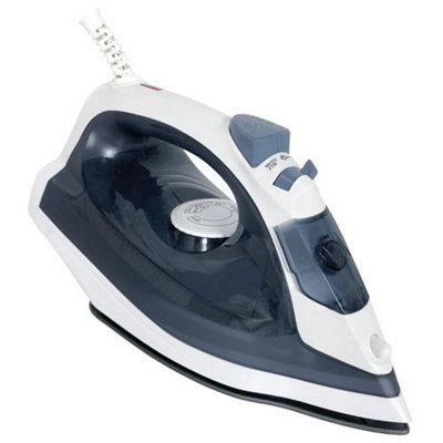 Igenix IG3116 PowerSteam Steam Iron, 1600 W, 220 ml Water Tank, Blue/White