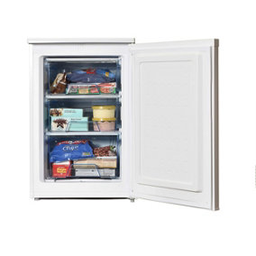 Igenix IG355W Freestanding Under Counter Freezer, 94 Litre, White