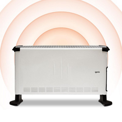 Erbauer Electric 2500W Blue, black u0026 red PTC workshop heater | DIY at Bu0026Q