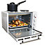 Igenix IG7130 Tabletop Mini Oven & Grill, Separate Heating Controls , White