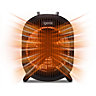 Igenix IG9022, Electric Fan Heater with 2 Heat Settings, Portable, Black