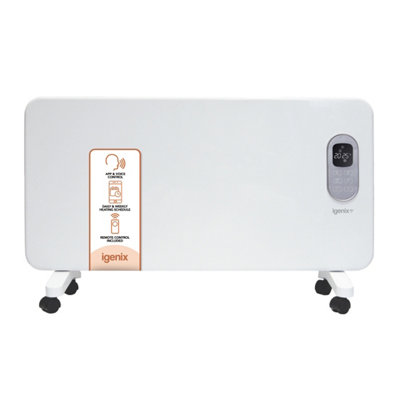 Electric 1500W White Dillam Panel heater | DIY at Bu0026Q