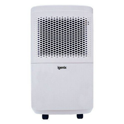 Igenix IG9813 Portable Dehumidifier, Extracts 12 Litres of Moisture Per Day