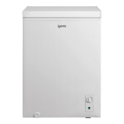 Igenix IGCF0150W Freestanding Chest Freezer 142, White