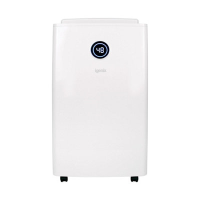 Igenix IGDH020W Dehumidifier Removes 20 Litres Moisture a Day, White