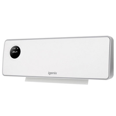 Igenix IGHW020TDW Over Door Downflow Fan Heater, 2000W Wall Mounted, White