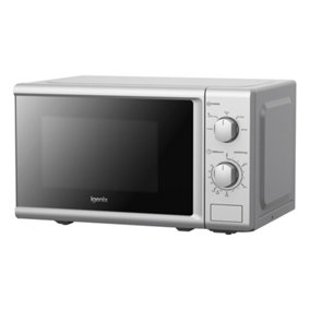 Igenix IGM0820S Solo Microwave, 35 Minute Timer, 800W, Silver