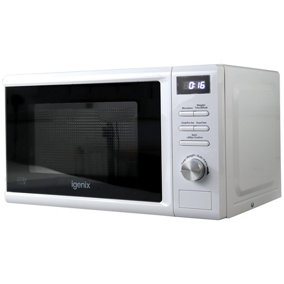 Igenix IGMD0820W Digital Microwave, 20 L, 800 W, White