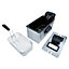 Igenix IGTB1030SS Deep Fat Fryer with Basket, Dishwasher Safe Parts, 3 Litre Capacity