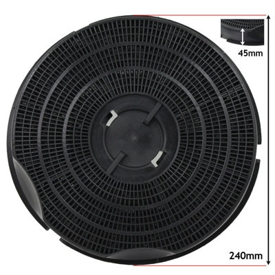 Ignis Type 30 Charcoal Carbon Vent Filter for AKF420 AFK433 Cooker Hood ...