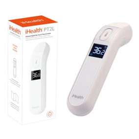 iHealth Infrared Digital Non-Touch Medical Grade Forehead Thermometer - UK Seller