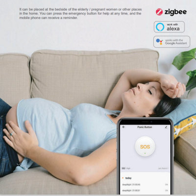 iHelios Smart SOS  Panic Button Real time Alert Zigbee
