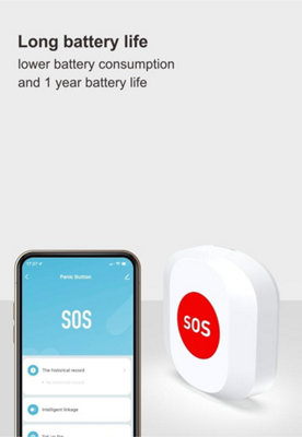 iHelios Smart SOS  Panic Button Real time Alert Zigbee