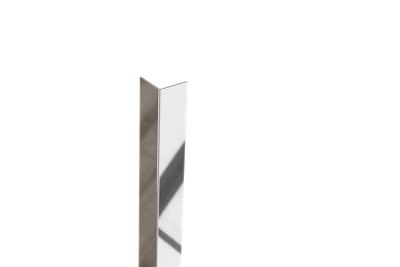 ILCOM decorative profile L 10mm x 2700mm x 0.6mm Silver Polished Stainless Steel