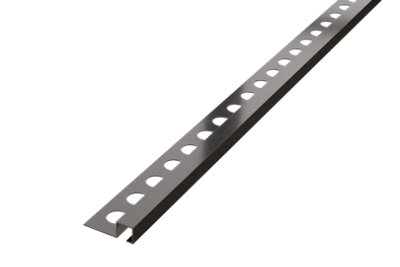 ILCOM decorative profile Qs 12mm x 2700mm x 0.6mm Grey Brushed ...