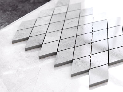 ILCOM stoneware mosaic on mesh for bathroom or kitchen 292mm x 250mm ...