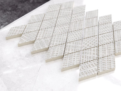 ILCOM stoneware mosaic on mesh for bathroom or kitchen 292mm x 250mm ...