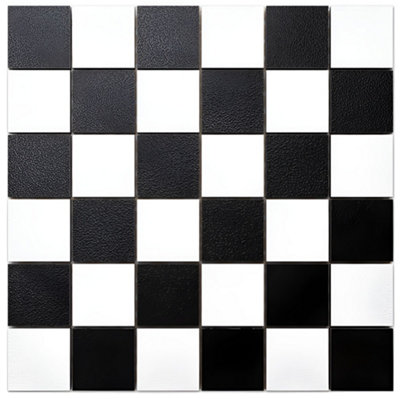 ILCOM stoneware mosaic on mesh for bathroom or kitchen 300mm x 300mm - Velvet dama desk
