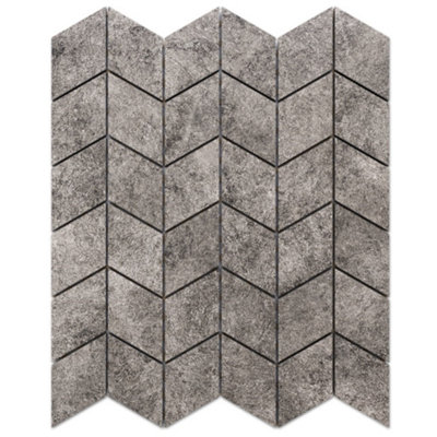 ILCOM stoneware mosaic on mesh for bathroom or kitchen 305mm x 265mm - Jadore