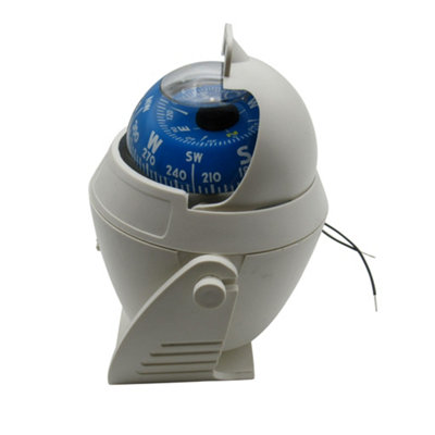 Sea Marine Compass With Pivoting Mount For Boat Caravan