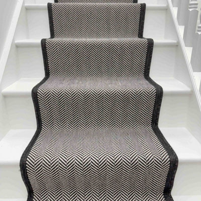Illusion Stair Runner - Reversible, Durable & Hardwearing Carpet for ...