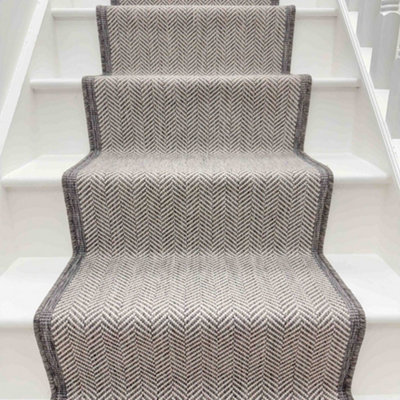 Illusion Stair Runner - Reversible, Durable & Hardwearing Carpet for ...