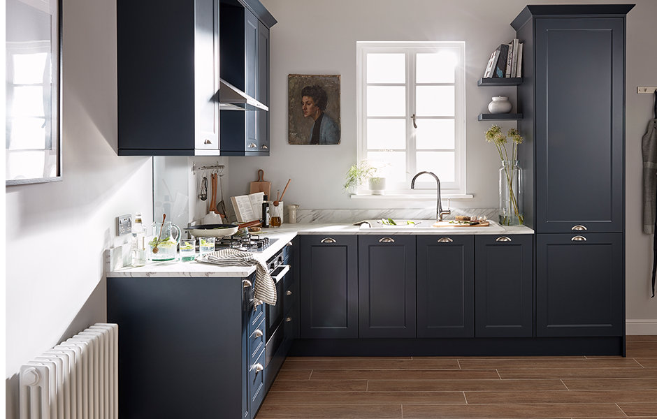 Artemisia Matt Midnight Blue Classic Shaker Fitted