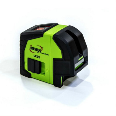 Imex LX22 Cross Line Laser Level Self Leveling Plum Spot Laser + Bracket + Bag