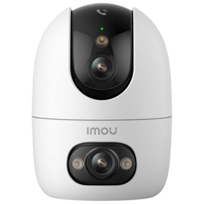 Imou A1 Dual 6MP White Indoor Dual-Lens Pan and Tilt Wi-Fi 6 Security ...