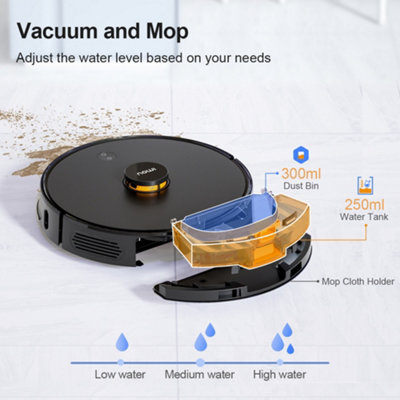 Imou L11-A Robot Vacuum Cleaner & Mop with Self-Empty Station, LIDAR Mapping & Smart Navigation
