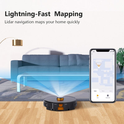 Imou L11-A Robot Vacuum Cleaner & Mop with Self-Empty Station, LIDAR Mapping & Smart Navigation