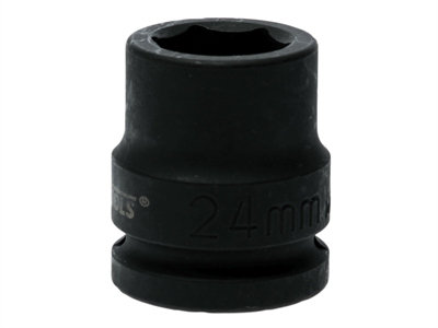 Impact Socket Hexagon 6 Point 3/4In Drive 24Mm