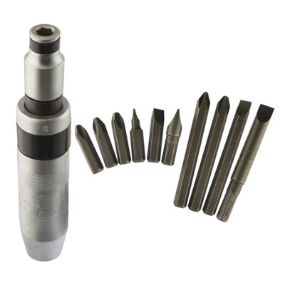 Impact socket screw driver adaptor bit set heavy duty 1 2in