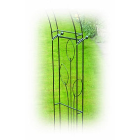 Imperial 5 Sided Gazebo ( Inc Ground Spikes) Garden Feature - Solid Steel
