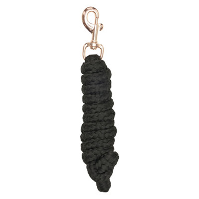 Imperial Riding Horse Lead Rope With Snap Hook Black/Rose Gold (One Size) Price Comparisons | Compare The Build