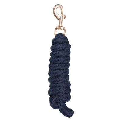 Imperial Riding Horse Lead Rope With Snap Hook Navy/Rose Gold (One Size) Price Comparisons | Compare The Build