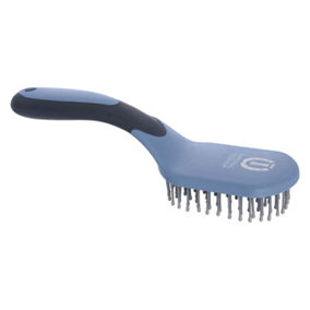 Imperial Riding IRH Boomerang Horse Mane and Tail Brush Blue Breeze (One Size)