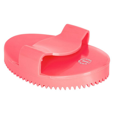 Imperial Riding Soft Horse Curry Comb Neon Pink (One Size)