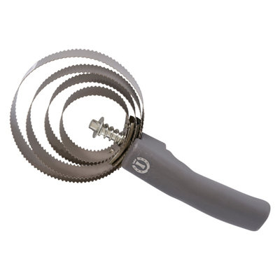 Imperial Riding Spiral Horse Curry Comb Sparkling Grey (One Size)