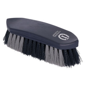 Imperial Riding Two Tone Horse Dandy Brush Blue/Navy/Silver (L)