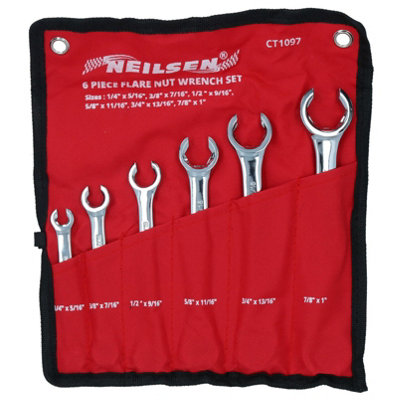 22pc Metric Imperial Combination Spanner Wrench Set 6-19mm 1/4-7/8 Bergen