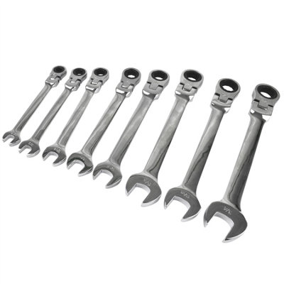 Imperial ratchet store spanner set