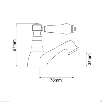 Imperior TAP SET - BASIN TAPS & BATH SHOWER MIXER - 6